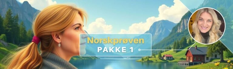 Norskprøven – Pakke 1 (Nivå C1)