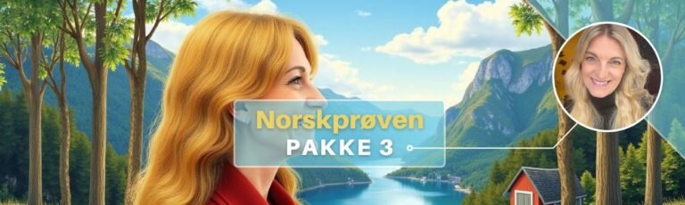 Norskprøven – Pakke 3 (Nivå C1)