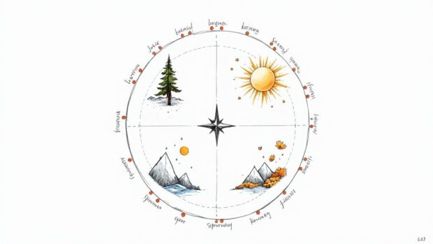 Måneder og årstider – En guide til korrekt norsk språk